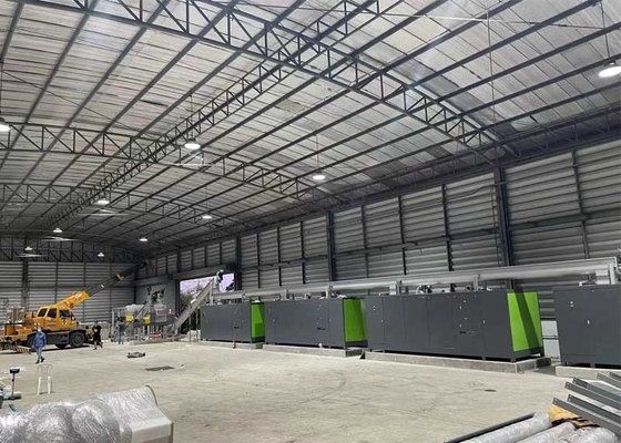 5000kg / Hari 380V Food Waste Processor Sistem Pembuangan Limbah Makanan Komersial ISO9001