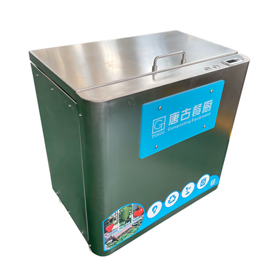 Mesin Pembuangan Limbah Dapur Ramah Lingkungan ISO 10KG Pembuangan Limbah Makanan Cycler