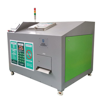 100KG / D Mesin Pengomposan Limbah Makanan Kebisingan Rendah Diam Dapur Kompos Grinder Shredder