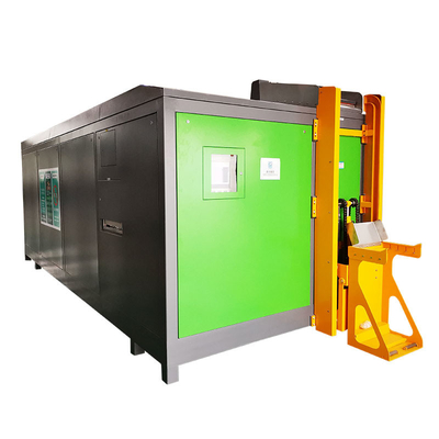 380v 3 Phase Waste Treatment Machine 2ton / Hari Mesin Pengomposan Limbah Makanan Komersial