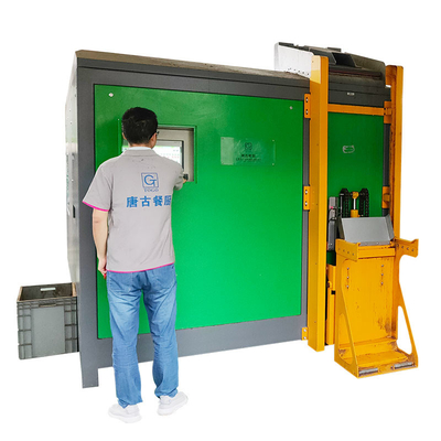 380v 3 Phase Waste Treatment Machine 2ton / Hari Mesin Pengomposan Limbah Makanan Komersial
