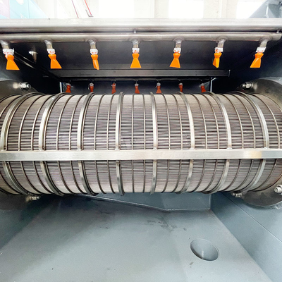 Mesin Penghancur Limbah Makanan SS304 220V Shredding Dan Mesin Dehidrasi Limbah Dewatering