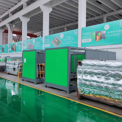 Pembuat Pupuk Limbah Makanan Kapasitas Tinggi 5000KG / D Mesin Pupuk Industri Otomatis