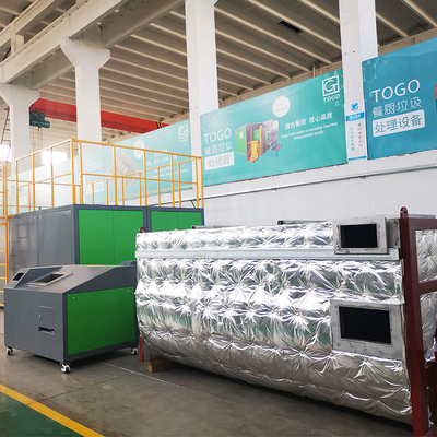 5000KG / Hari Mesin Pupuk Kompos PLC TOGO Peralatan Pengelolaan Sampah Organik