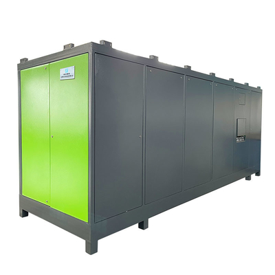 Mesin Pupuk Kompos 75KW Sistem Pembuangan Sampah Limbah Makanan Komersial