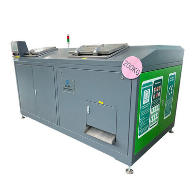 500 - 3000 Kg/Hari Mesin Pengompos Sampah Organik Kontrol PLC Berat 500 - 3000 Kg