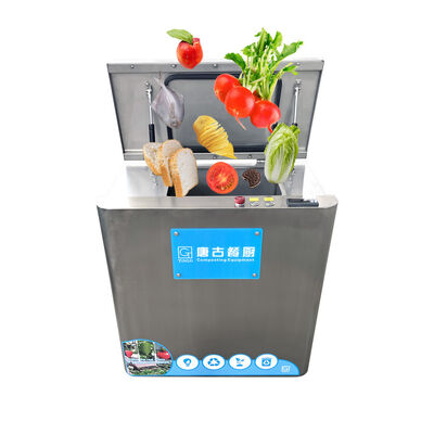 Kotak Kayu Mesin Penghapus Limbah Pangan Listrik Otomatis 10KGD Filter Udara Home Composter