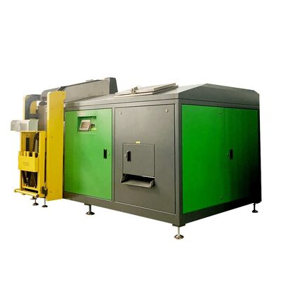 Mesin Komposting Limbah Pangan Otomatis dengan Kapasitas 500KG/D dan Daya 17,5kw untuk Penguraian Limbah Organik