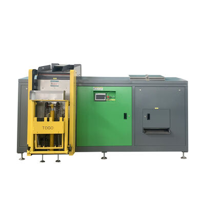500KG/D Stainless Steel 304 Mesin Pengomposan Limbah Makanan dengan Daya 17,5kw dan Sistem Kontrol PLC