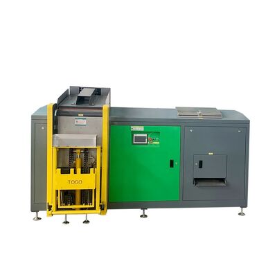 500KG/D Stainless Steel 304 Mesin Pengomposan Limbah Makanan dengan Daya 17,5kw dan Sistem Kontrol PLC