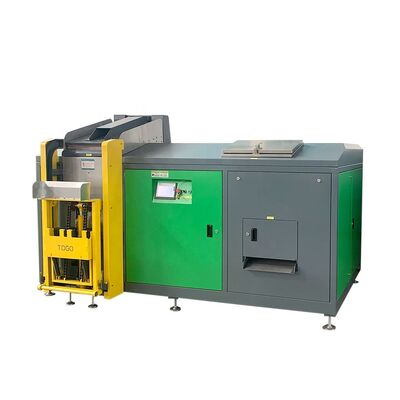 500KG/D Stainless Steel 304 Mesin Pengomposan Limbah Makanan dengan Daya 17,5kw dan Sistem Kontrol PLC