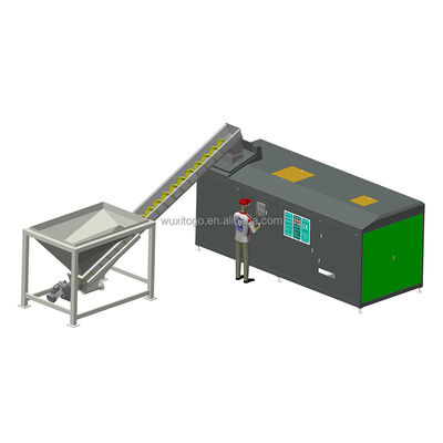 Komposer Limbah Organik Otomatis dengan Kapasitas Pengolahan 1000KG/D, Siklus 24H & Bahan SUS304 untuk Pengolahan Limbah Pangan Industri