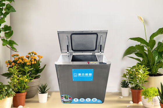 PLC 10kg Smart Home Food Composter 304 Stainless Steel Peralatan Pupuk Organik Kinerja Komposting Cepat 24 Jam