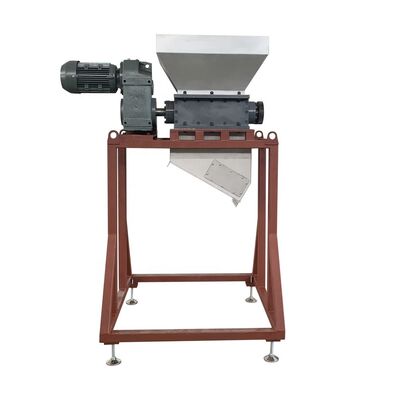 5.5KW Daya Produktifitas Tinggi Kontinyu Pakan Makanan Limbah Shredder untuk dapur dan kompos