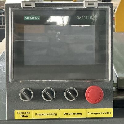 TOGO 200KG/D Mesin kompos limbah organik dengan dekomposisi mikroba dan panel kontrol PLC untuk pembuangan limbah makanan yang efisien