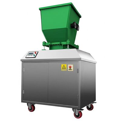 Otomatis 304 stainless steel limbah makanan mesin dewatering dengan overload motor pelindung dan 220V / 380V tegangan