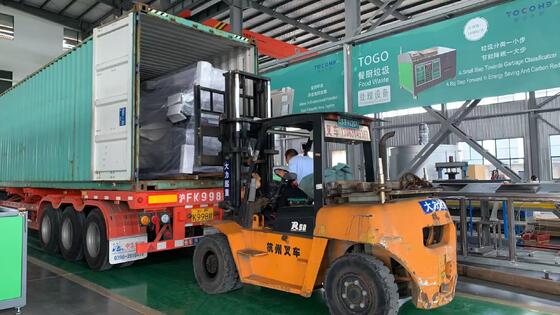 TOGO Smart Household Fast Food Composter 50kg Kapasitas Pengolahan Harian 304 Bahan Pupuk Organik Peralatan 24 jam