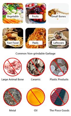TOGO TG-CC-5 Stainless Steel Otomatis Organic Kitchen Food Waste Composter untuk penggunaan rumah tangga Kelas Efisiensi Energi Silencer