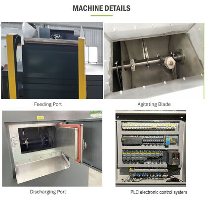 TOGO TG-CC-200S 200kg/hari Penghilang Limbah Makanan dengan Operasi Tanpa Bau dan Mesin Kompos Limbah Dapur yang Dikendalikan PLC